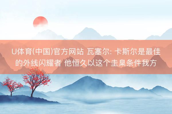 U体育(中国)官方网站 瓦塞尔: 卡斯尔是最佳的外线闪耀者 他恒久以这个圭臬条件我方